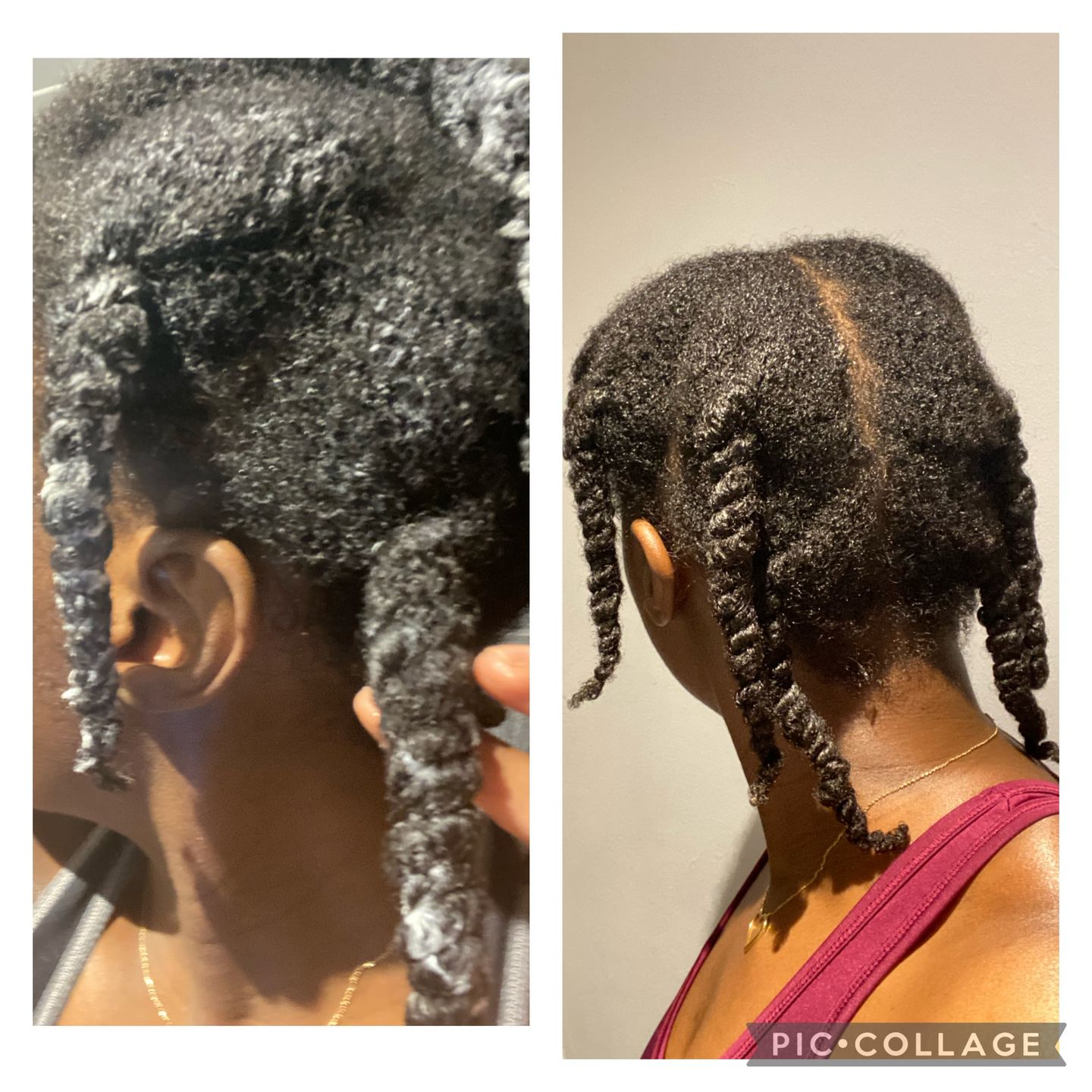 Customer photo review of Honey & Watermelon Infusion - Ultimate Moisture Leave-in Conditioner
