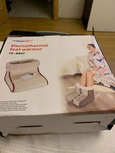 Customer photo review of Cosy Electric Foot Warmer