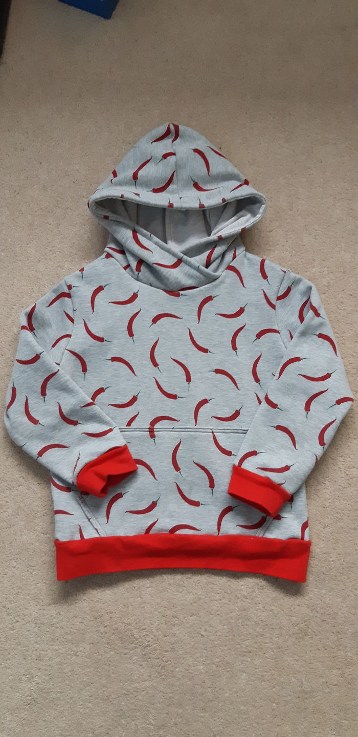 Customer photo review of Printed Fleece/Sweatshirt Remnants Bundle