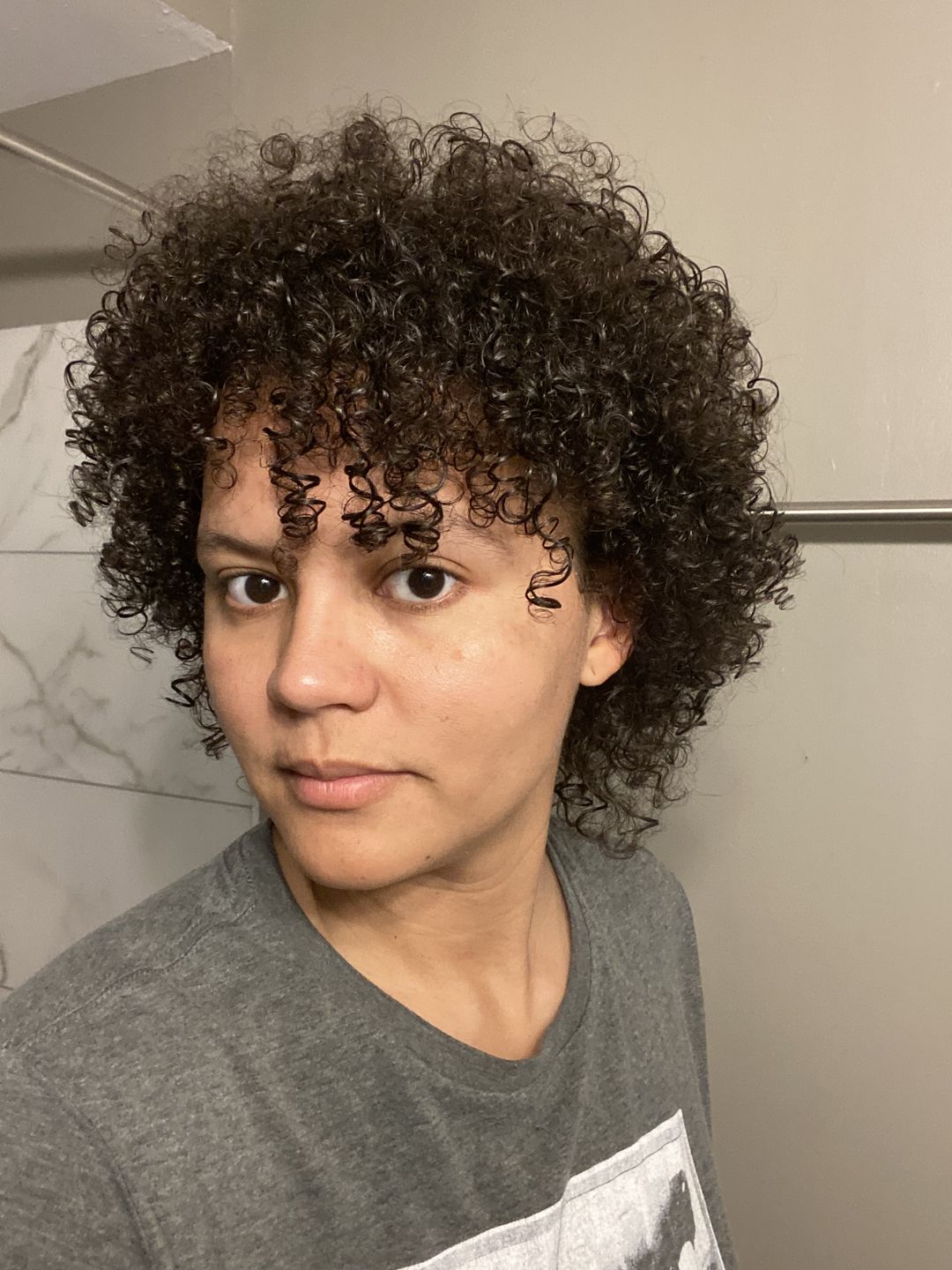 Customer photo review of Leave-In Conditioner - Strawberry Hibiscus
