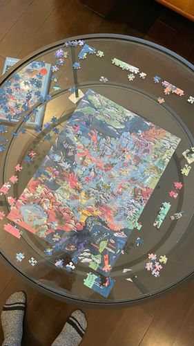 Customer photo review of Wine Puzzle - France