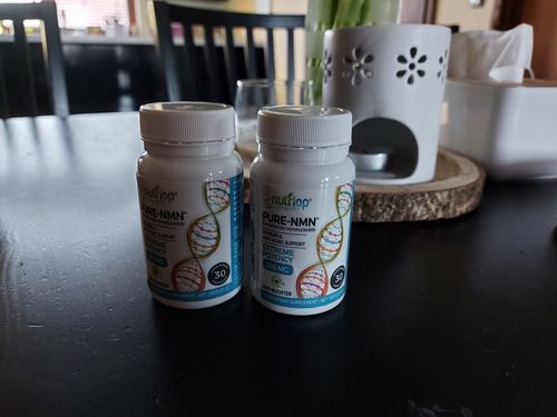 Customer photo review of Pure-NMN Nicotinamide Mononucleotide Extreme Potency 500mg Capsules (x30) - 15 Grams