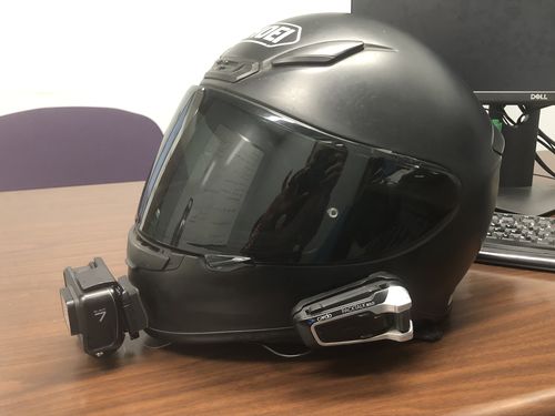 Customer photo review of Shoei RF-1200/NXR Camera Mount