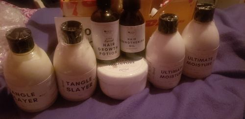 Customer photo review of Hair Growth Potion