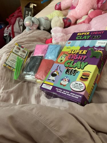 Customer photo review of Super Light Clay Starter Kit