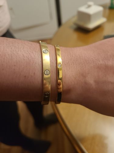 Customer photo review of Bracelet Priya - Vermeil