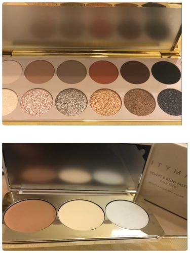Customer photo review of Eyeshadow & Contour Palette Bundle