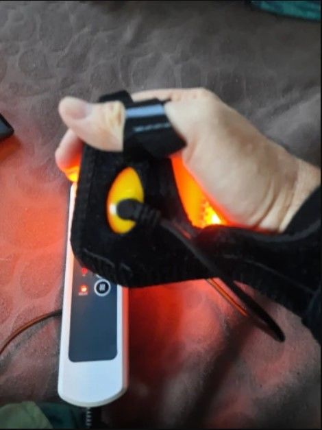 Customer photo review of VibroGrip - Fizioterápiás Labda