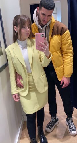 Customer photo review of TENNIS. - 3MM OR BLANC