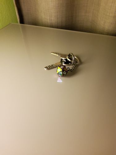 Customer photo review of Schlüsselanhänger prisma