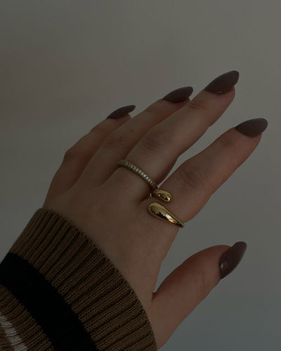 Customer photo review of Bague Double Dôme - Vermeil