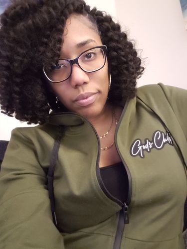 Customer photo review of God`s Child Signature Tech Fleece Suit