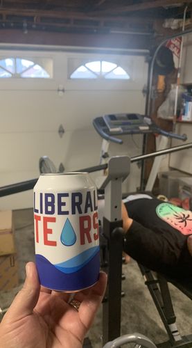 Customer photo review of Liberal Tears Beersy Hide-a-Beer Can Cooler
