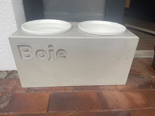 Customer photo review of Futternapf PATERA DUO personalisiert