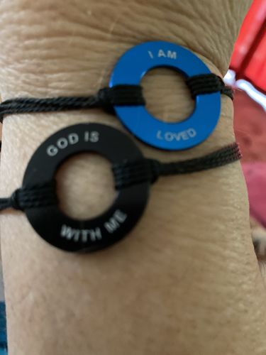 Customer photo review of GOD IS WITH ME - Encircle Faithlet