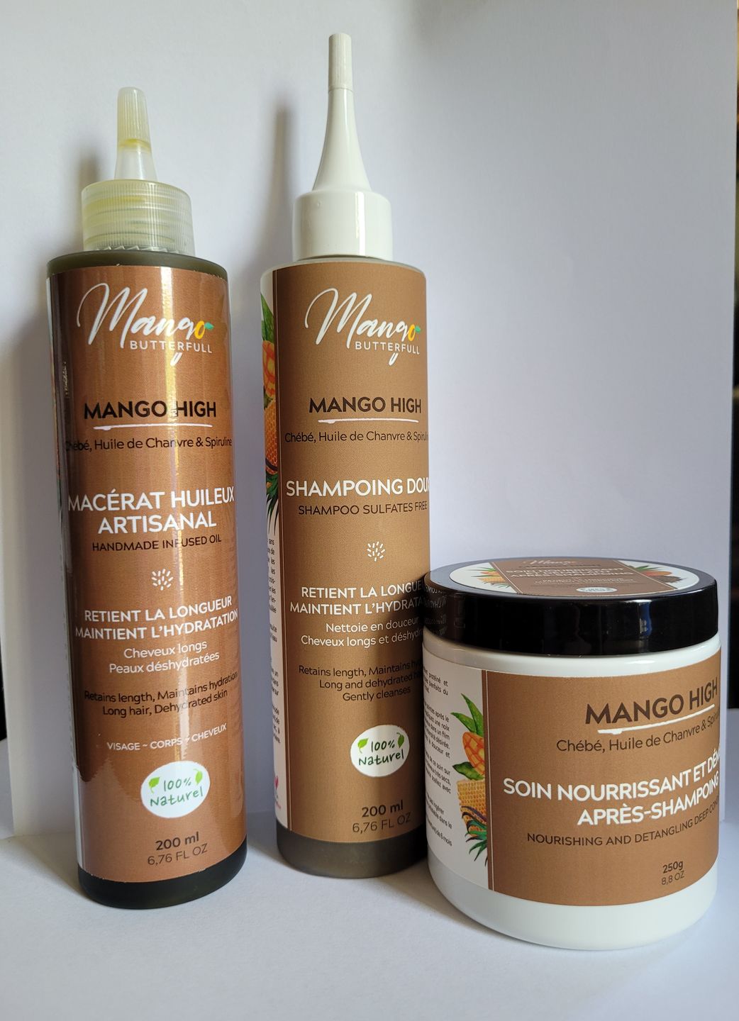 Customer photo review of Soin nourrissant et démêlant après-shampoing - HIGH