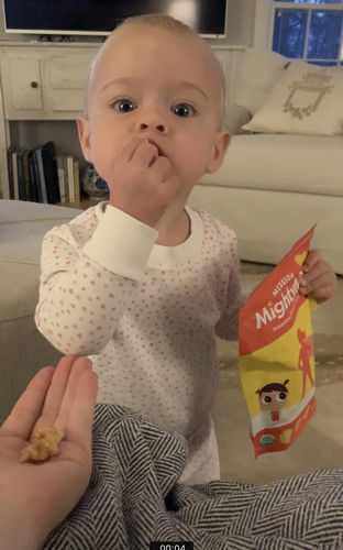 Customer photo review of Variety Pack - Nut Butter Puffs & Peanut Puffs