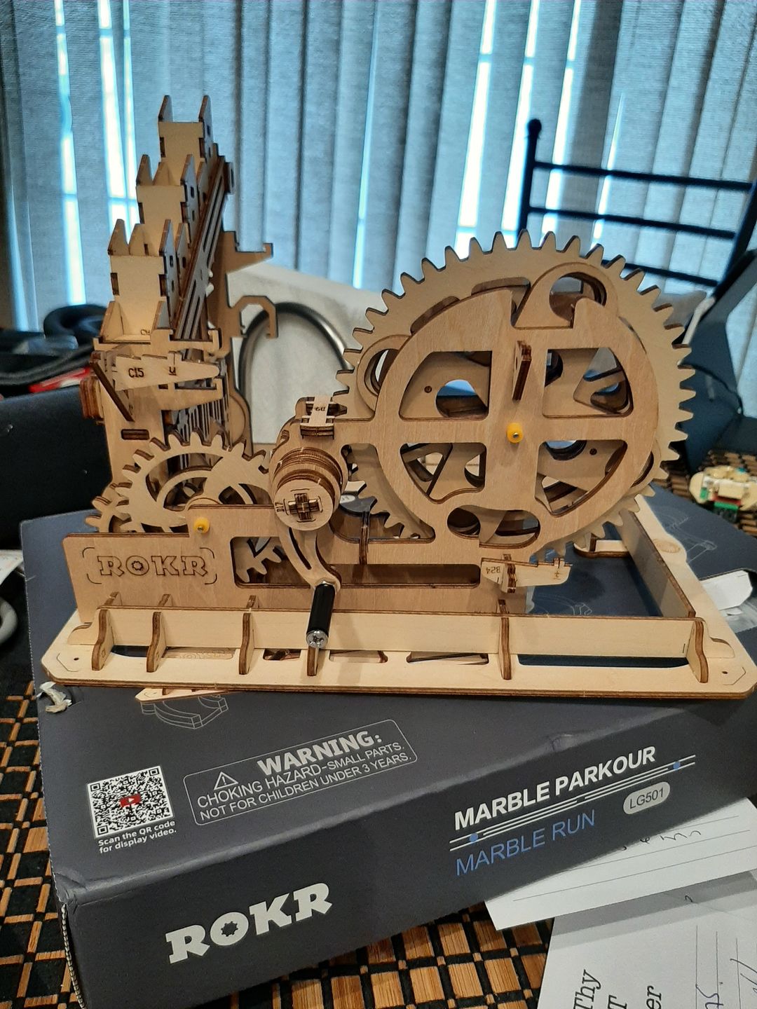 Customer photo review of OUR BESTSELLER: Marble Run - Roller Coaster