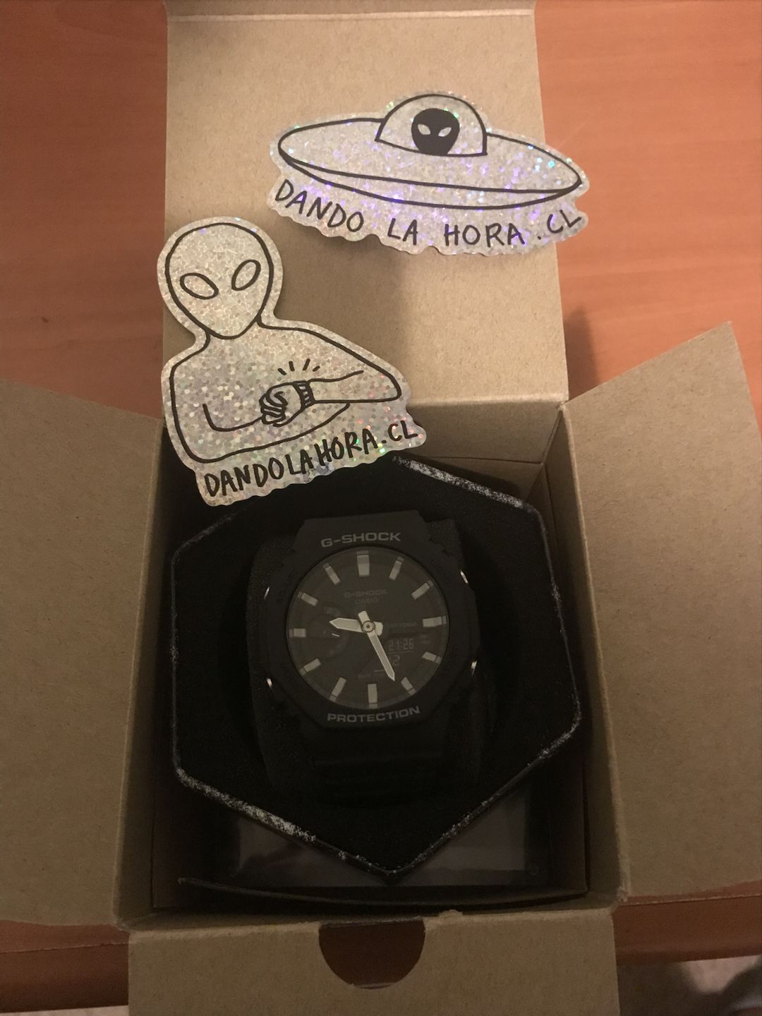 Customer photo review of Reloj Casio G-Shock Royal Oak "Casioak" GA-2100-1ADR Carbon Core Negro