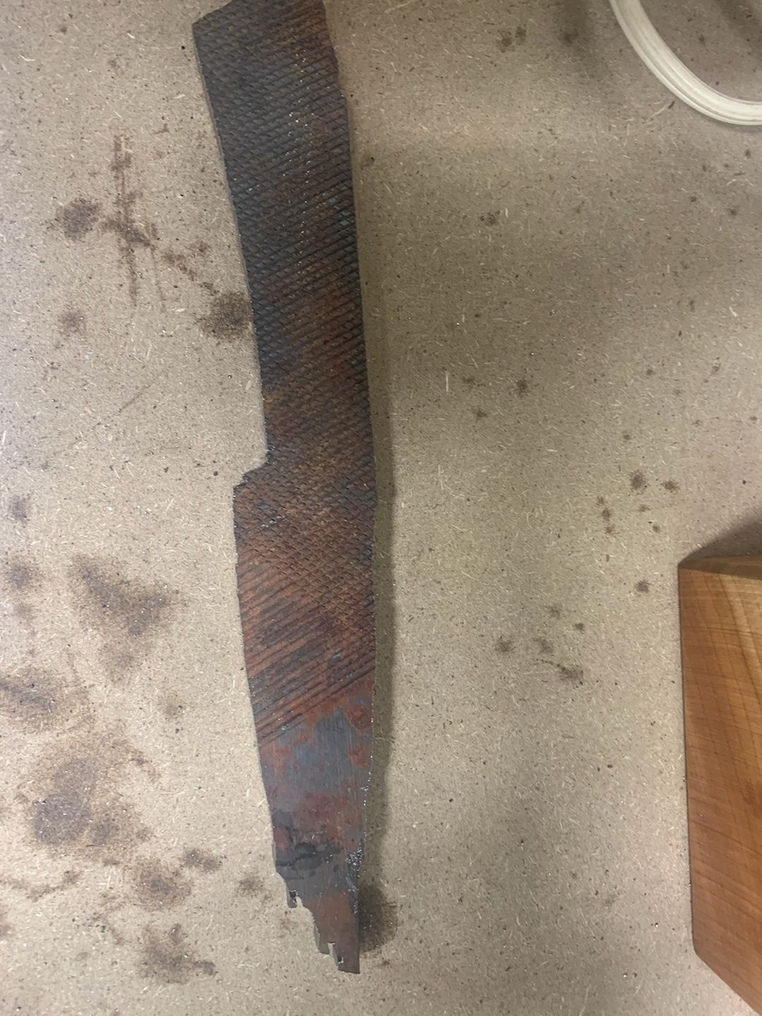 Customer photo review of 1" x 30" Sanding Belts for Stock Removal