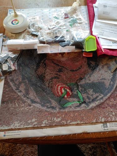 Customer photo review of Diamond Painting - Dein Wunschmotiv