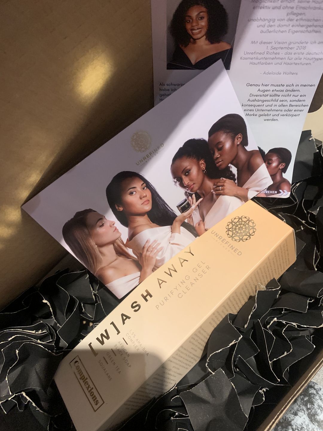 Customer photo review of [W]ASH AWAY - Purifying Gel Cleanser