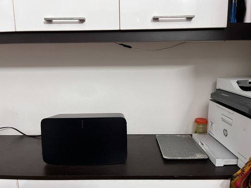 Customer photo review of Sonos Five - High-Fidelity Wireless Speaker
