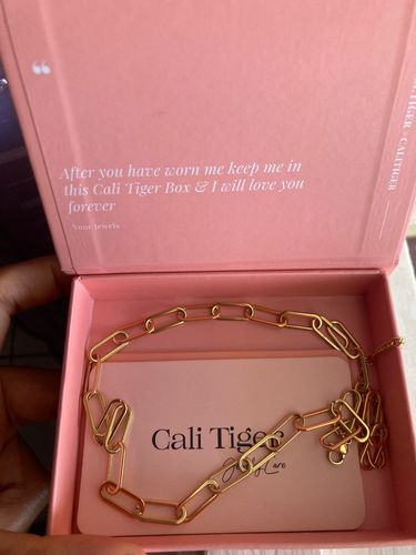 Customer photo review of Monika Chain Necklace