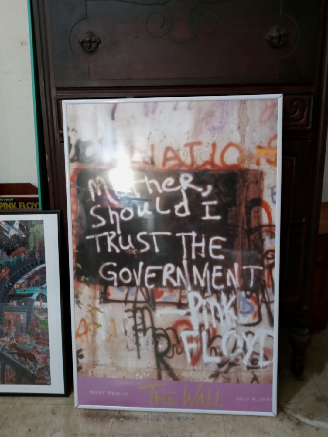Customer photo review of Pink Floyd Mother Poster