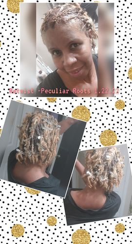 Customer photo review of Flawless Locs & Natural Hair Styling Kit