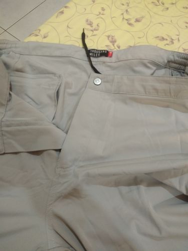 Customer photo review of 28" All Day Pants - Silver