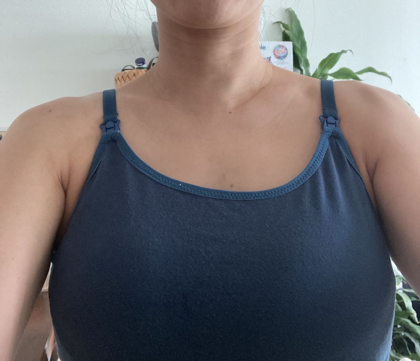 Customer photo review of Ellie Cruz Nursing Cami
