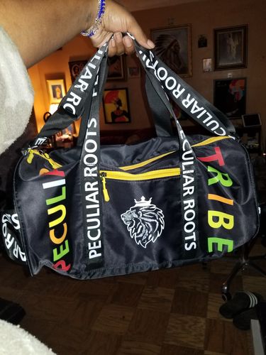 Customer photo review of Peculiar Tribe Unisex Duffel Travel/ Gym Bag