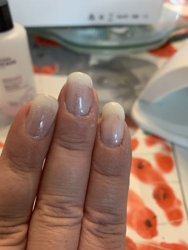Customer photo review of Fiber Base Gel Didier Lab