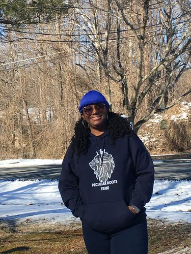 Customer photo review of Stretchy Rope Twist Turban