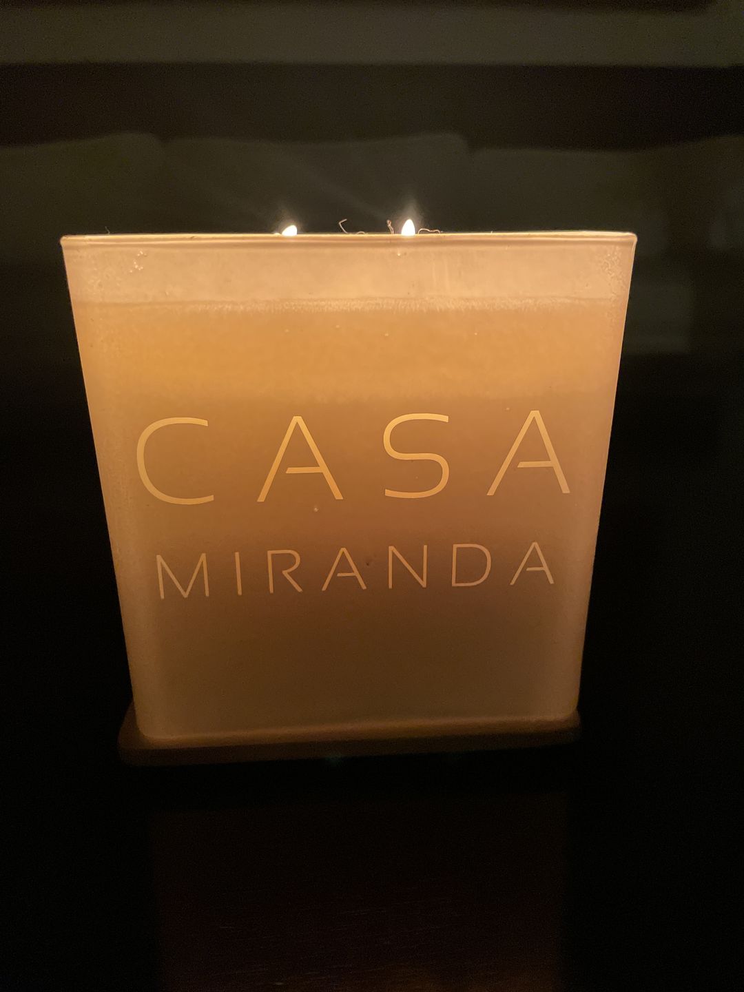 Customer photo review of CASA CANDLE