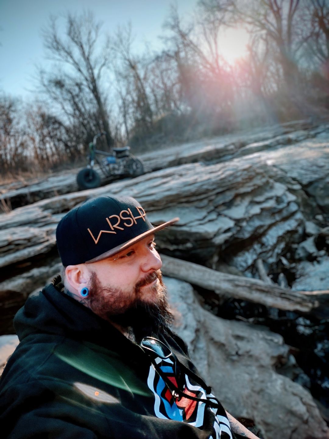 Customer photo review of WRSHP - Mocha Suede Snapback