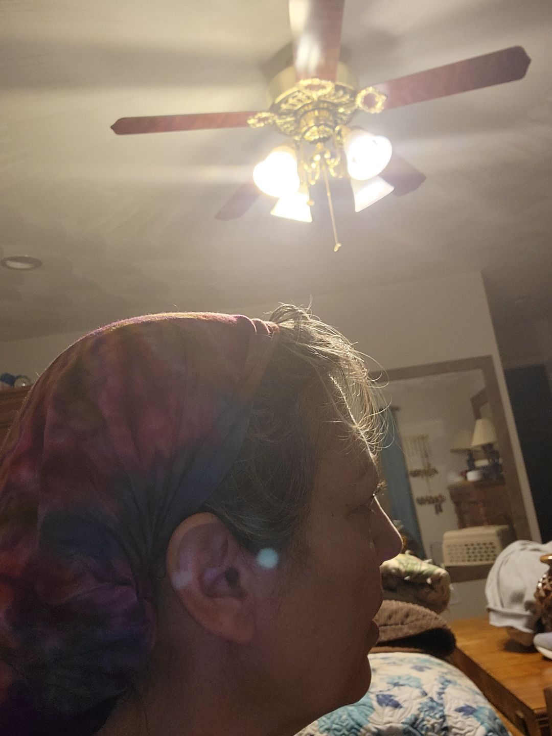 Customer photo review of Lolita Tie Dye Headband