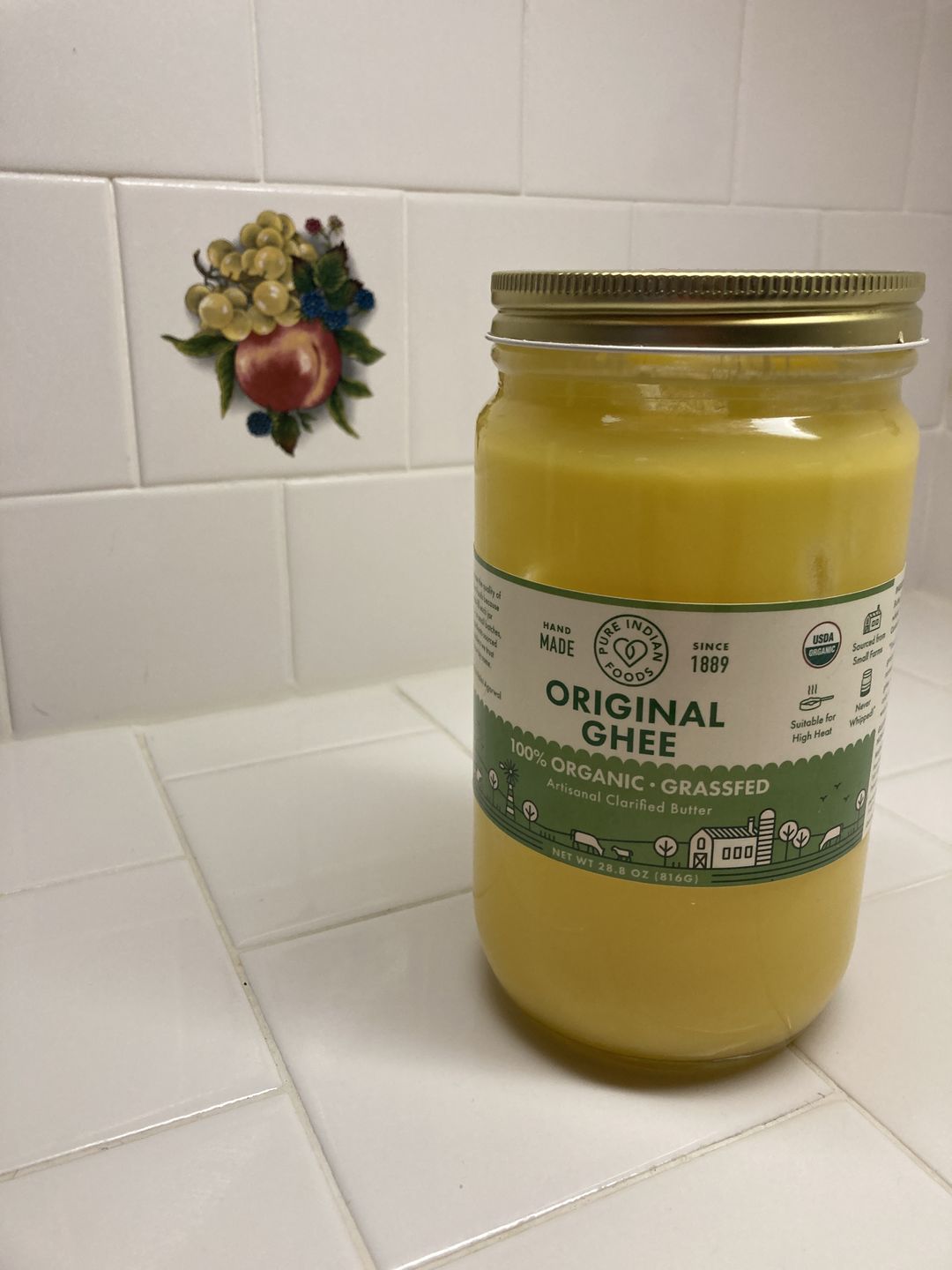 Customer photo review of Original Ghee, Grassfed & Certified Organic