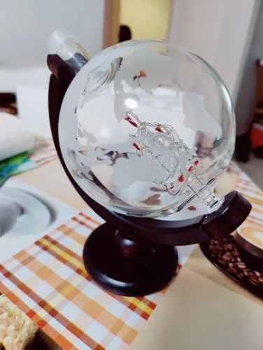 Customer photo review of Golden Globe Decanter