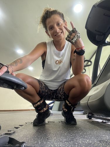 Customer photo review of Tobilleras con Peso Leopard Ankle Weight