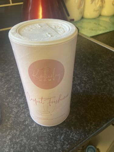 Customer photo review of Bubblegum Carpet Freshener