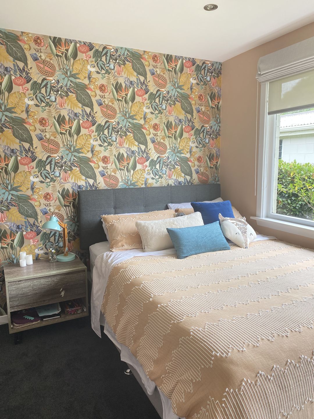 Customer photo review of Reverie - Funky Jungle Wallpaper - Gold