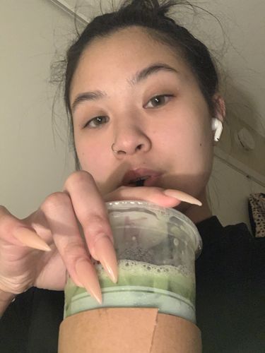 Customer photo review of SL29 Green Contact Lenses(12 months wear)