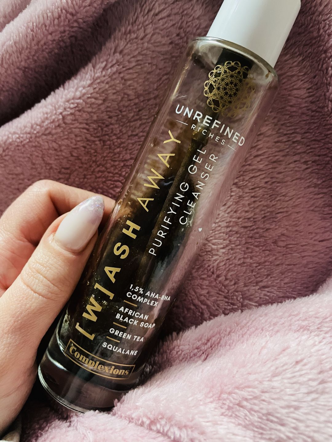 Customer photo review of [W]ASH AWAY - Purifying Gel Cleanser