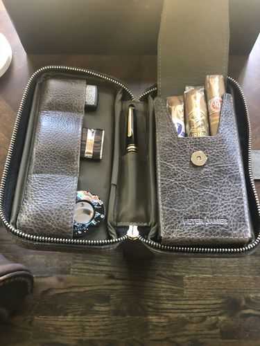 Customer photo review of Caiman Cigar Organizer