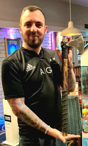 Customer photo review of Glory or Valhalla Axe