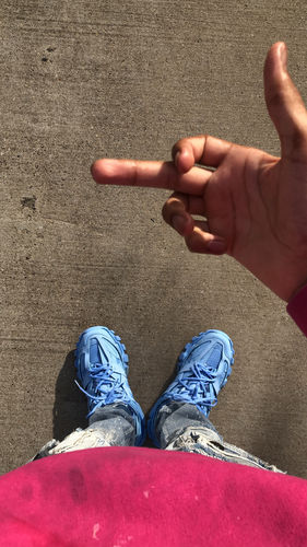 Customer photo review of Alexander McQueen Sneaker