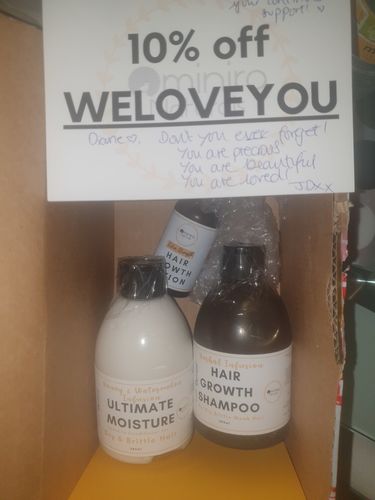 Customer photo review of Herbal Infusion - Hair Growth Shampoo 300ml