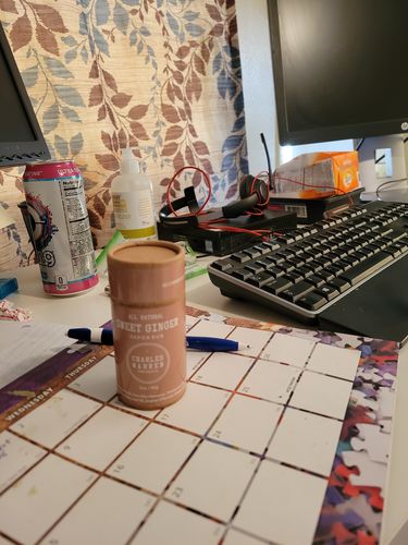 Customer photo review of Sweet Ginger Sore Muscle Rub